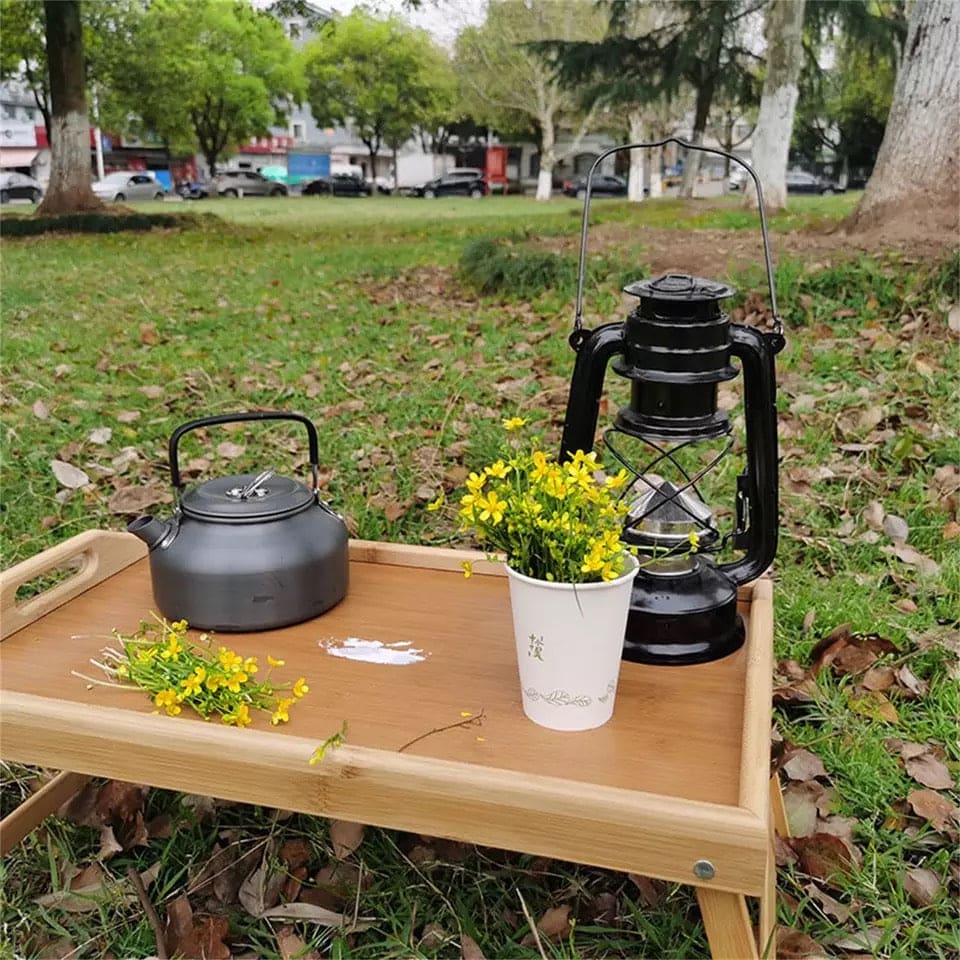 Bamboo Bed Table Tray, Portable Bed Coffee Table, Simple Durable Folding Table, Portable Picnic Folding Desk, Bamboo Storage Collapsible Mesas Table Bamboo Bed Table Tray, Portable Bed Coffee Table, Simple Durable Folding Table, Portable Picnic Folding Desk, Bamboo Storage Collapsible Mesas Table